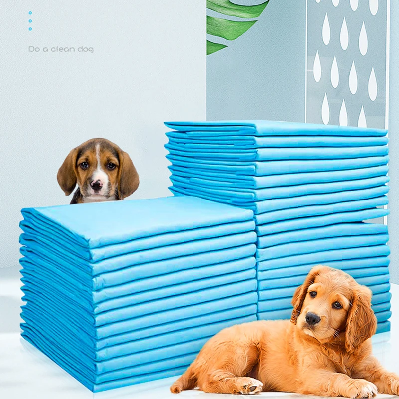 

20Pcs Super Absorbent Pet Diaper Dog Training Pee Pads Disposable Healthy Nappy Mat For Dog Cats Pets Cleaning Deodorant Diaper