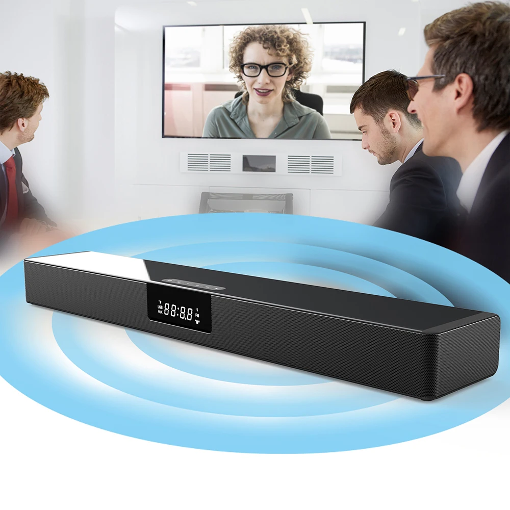 Беспроводная звуковая панель BS39B для домашнего ТВ Bluetooth 3D стерео объемный звук ПК