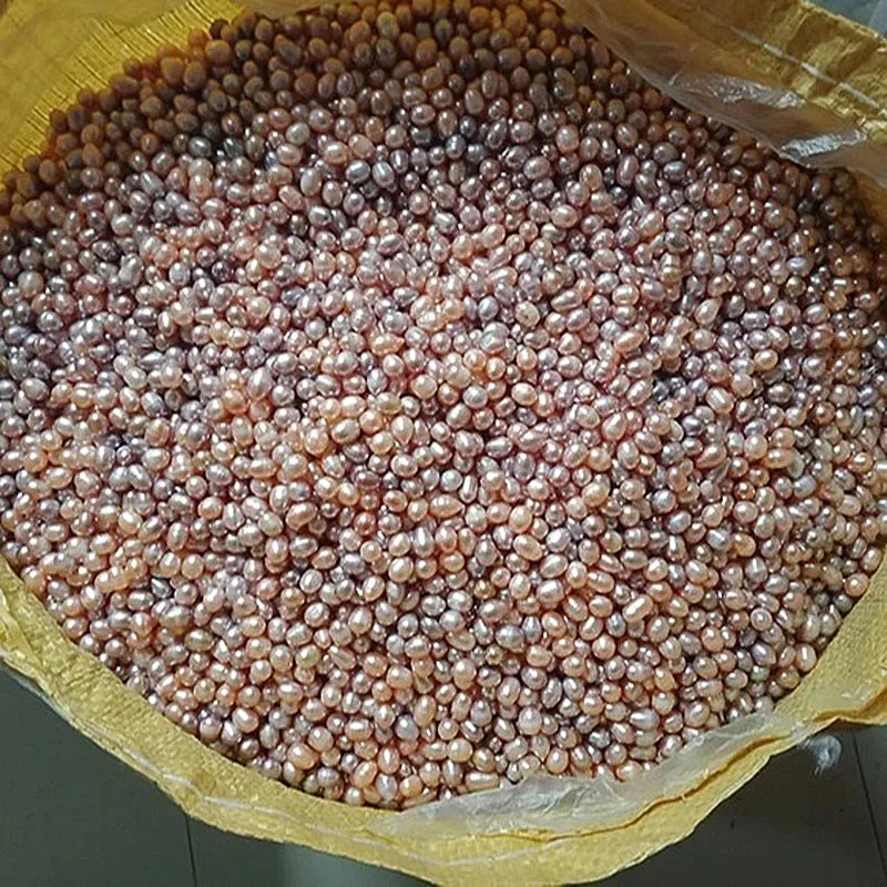 

10g Hole/No Hole Natural Freshwater Pearl DIY Handmade Necklace Bracelet Accessory Material