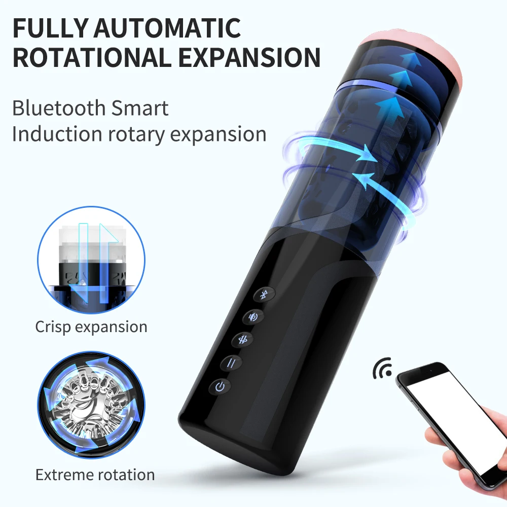 Автоматический Bluetooth-поршень для мужского мастурбатора выдвижная секс-машина