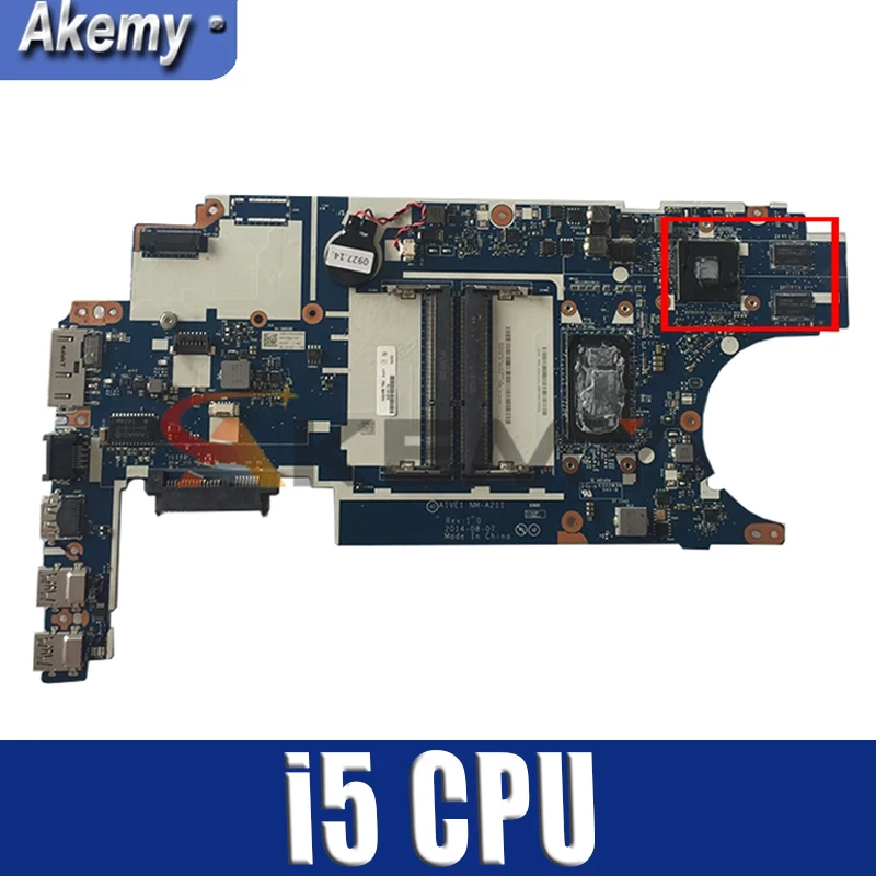 

Thinkpad подходит для E450 E450C i5 CPU ноутбука ПК независимая видеокарта материнской платы. NM-A211.FRU 00HT579 00HT578