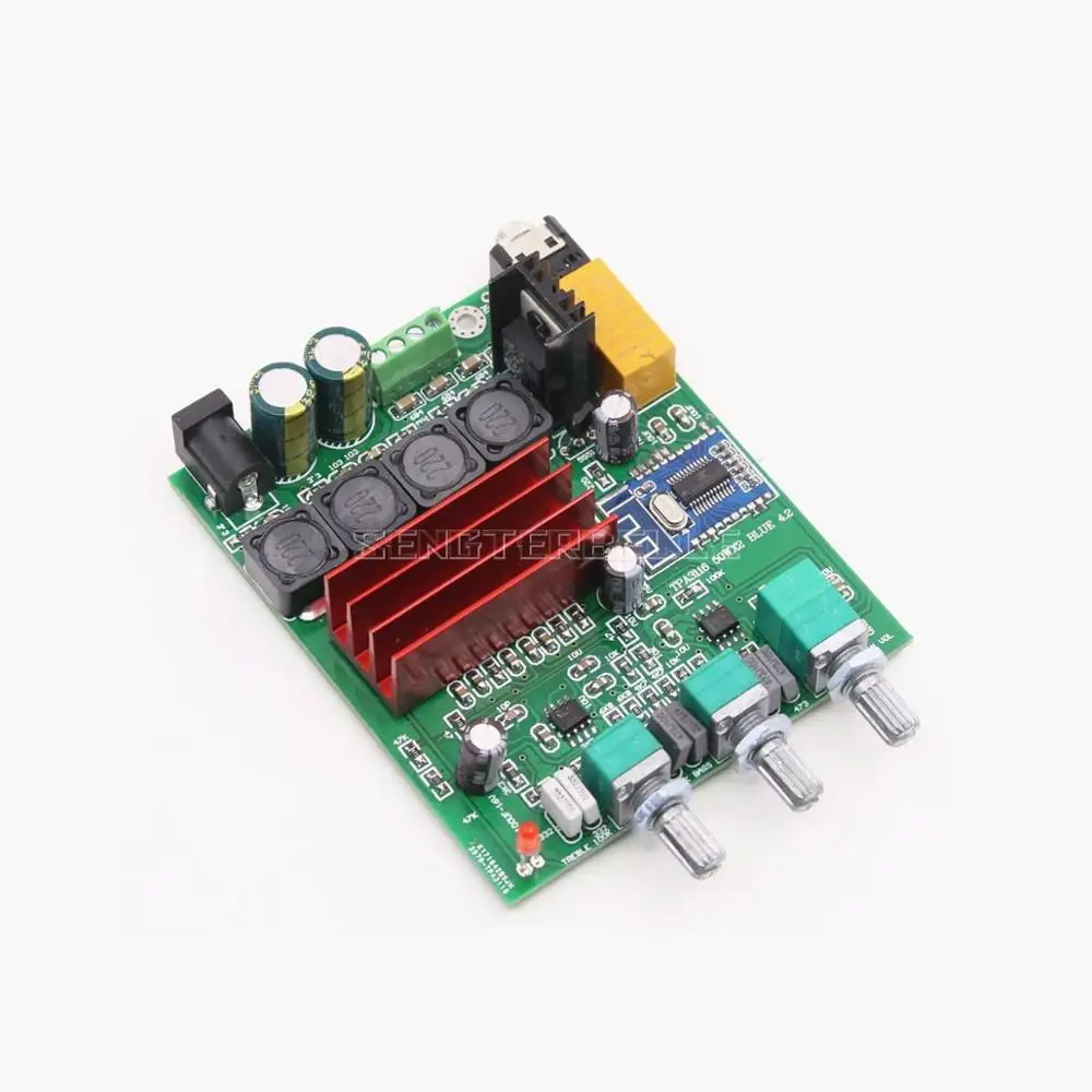 

Цифровая плата усилителя мощности DP3 TPA3116D2 2,0, 50 Вт * 2, Bluetooth 4,2, аудио усилитель