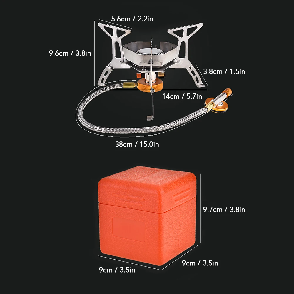 Портативная газовая плита с пьезозажиганием разделенная печь уличная для