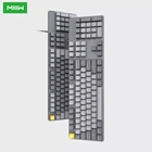 Механическая клавиатура MIIIW G06, игровая клавиатура с подсветкой, 104 клавиш, красный переключательсиний переключатель, USB Проводная клавиатура, набор мыши