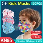 Детские маски Kn95 ffp2mask ce 3D KF94 ffp2mask детская маска с принтом Mascarilla Fpp2 Homologada Детские маски защитная маска