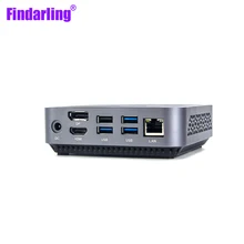 AM02 Mini PC AMD Athlon 300U DDR4 8GB/16GB RAM 128GB/256GB SSD Windows 10 Dual WIFI 1000M LAN 4K WIN10 Small Desktop Computer