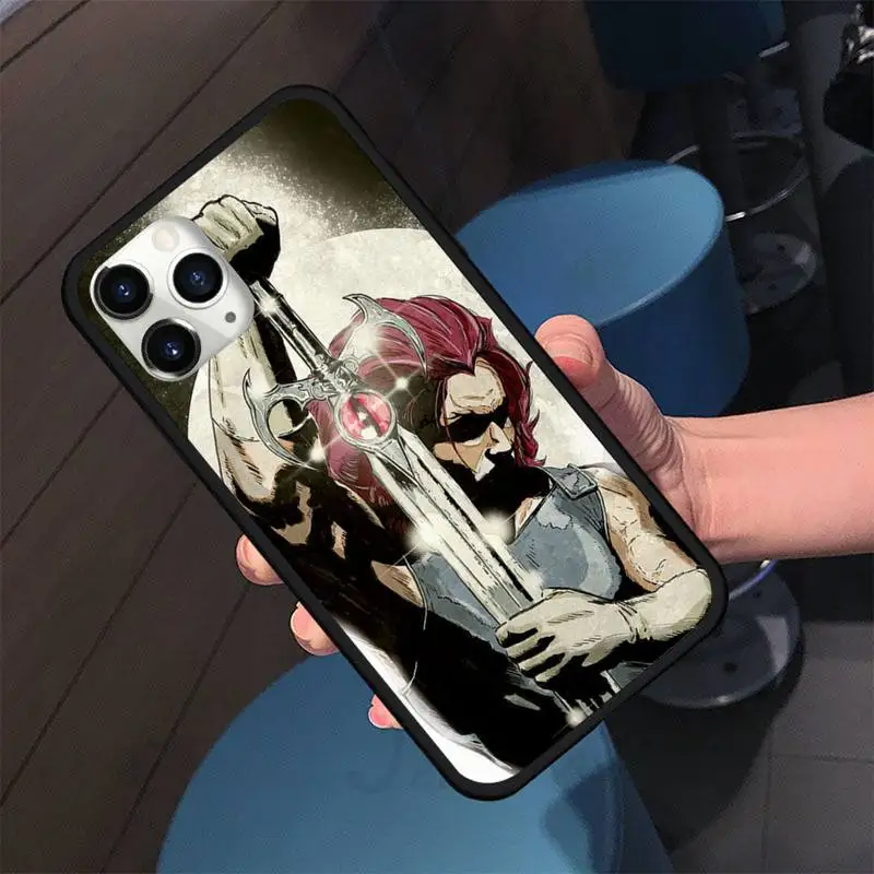 

Thundercats Lion-O Phone Case For iphone 5S 6S 7 8 11 12 XR XS SE Plus Pro ProMax Cover Fundas Coque