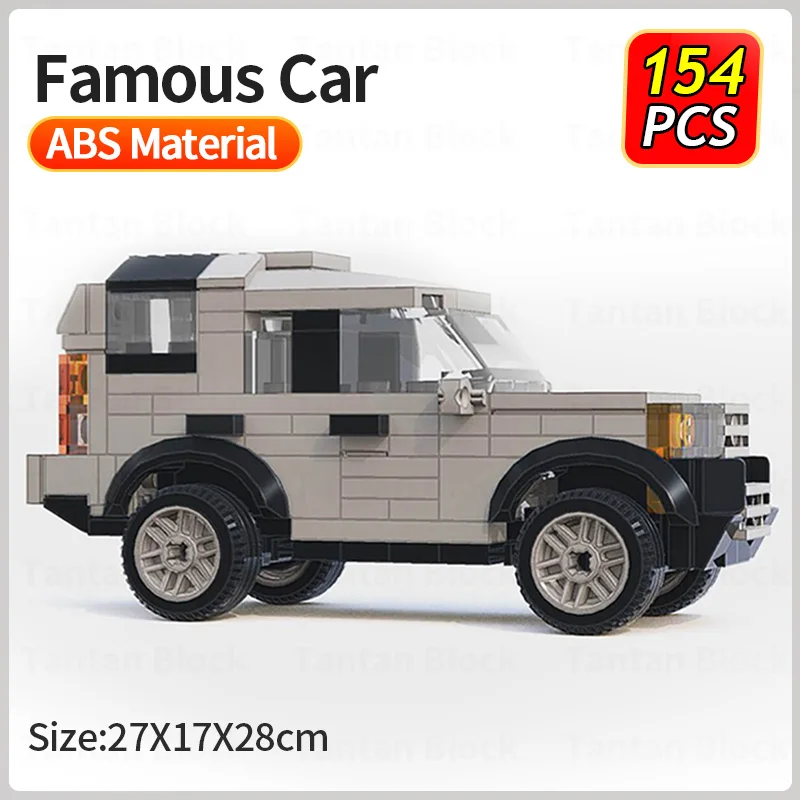 

Креативные строительные блоки MOC Car, автомобиль, спортивный автомобиль, внедорожные блоки, игрушки «сделай сам» для детей, рождественские по...