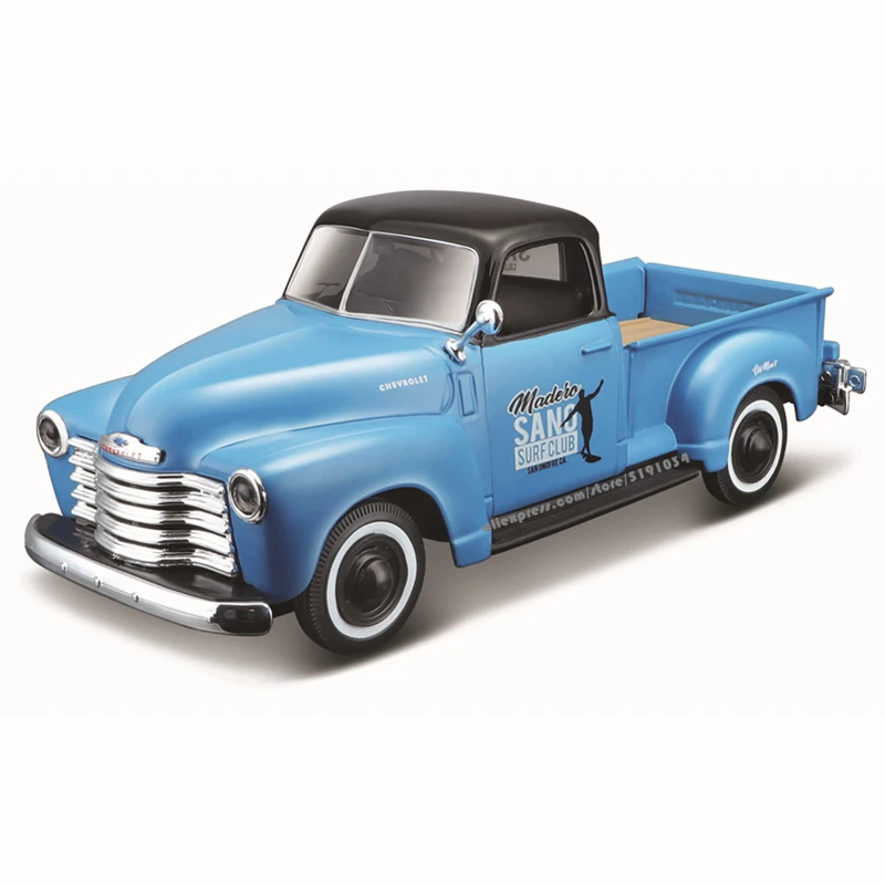 Модель автомобиля Maisto 1:24 1950 для пикапа Chevrolet из сплава модель литья под давлением