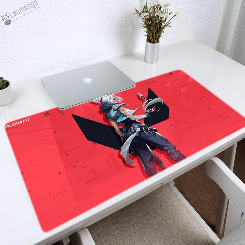

Mouse pad Valorant 900x400mm Large mini pc anime desk mat Gamer Rubber XXL Gaming Mousepad Computer Keyboard speed tapis souris