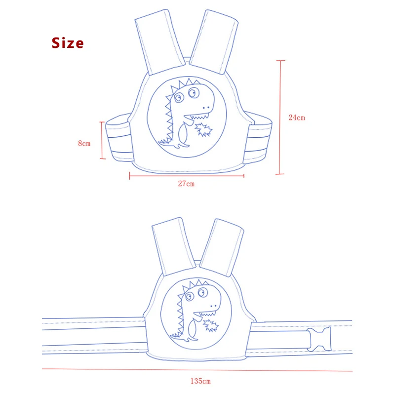 Детский ремень безопасности для мотоцикла велосипеда |