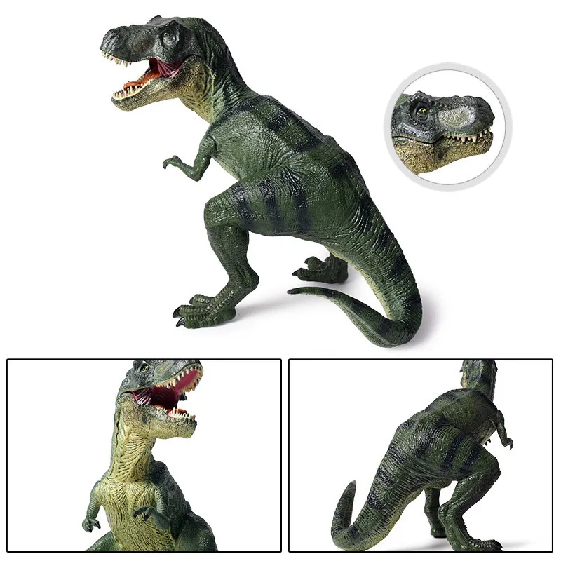 Tyrannosaurus Rex Model Jurassic Simulation Carnivorous Dinosaur Plastic Decoration Hand Collection Children Toys Animal Figure | Игрушки и