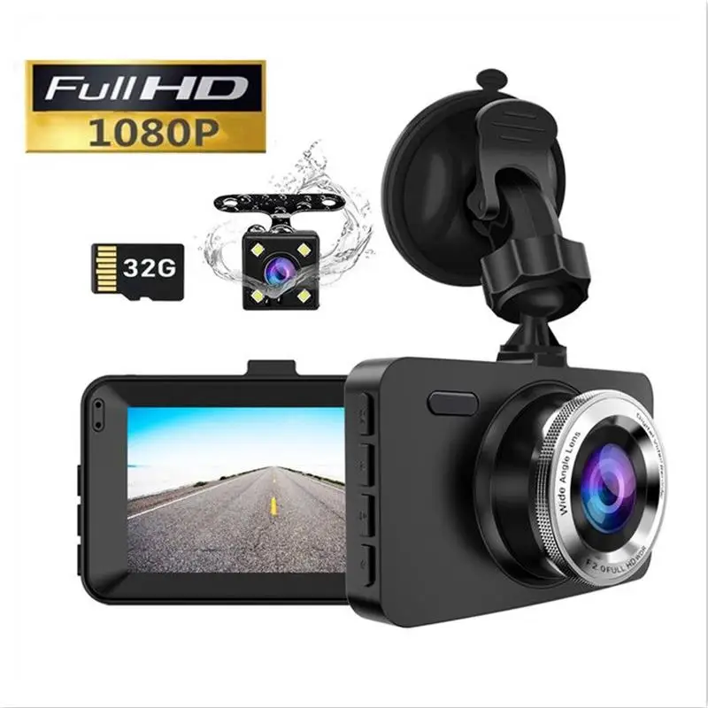NEW Dash Cam with 32G SD Card,1080P Full HD,3.0