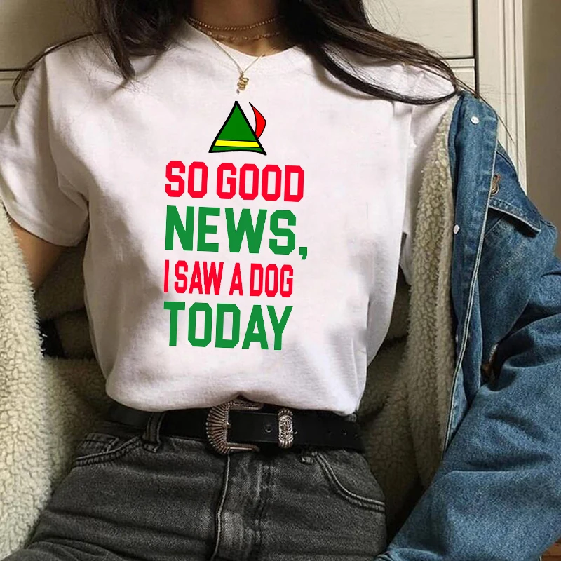 Женская модная Новогодняя одежда с принтом Merry Christmas женская футболка Kawaii футболка Camisas панк женские футболки