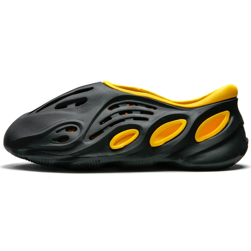 Сандалии мужские/женские с перфорацией пляжная обувь без застежки летние