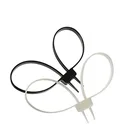 Наручники Полиция, двойная Гибкая манжета, одноразовые наручники, кабельные стяжки, съемные нейлоновые кабельные стяжки, пластиковые гибкая кабельная стяжка