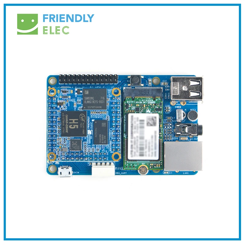 Мини-шельд для NanoPi NEO CoreCore2 SDK, совместимый с RPi, помещается в корпус RPi, FriendlyELEC (art.: 3920d4faae1fa) - 3920d4faae1fa
