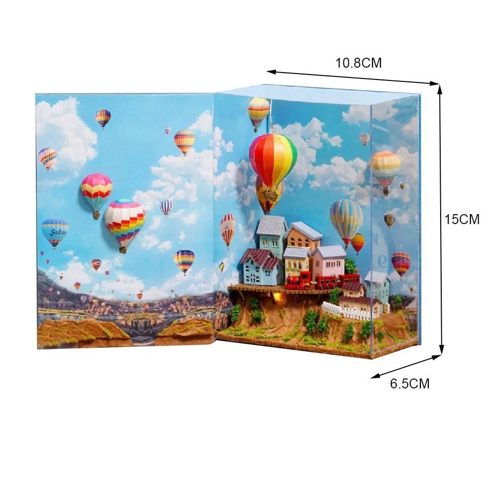 

Diy Cottage Dollhouse Miniature 3d Wooden Handmade House Model Educational Adult Toys For Children Assembly V1P2