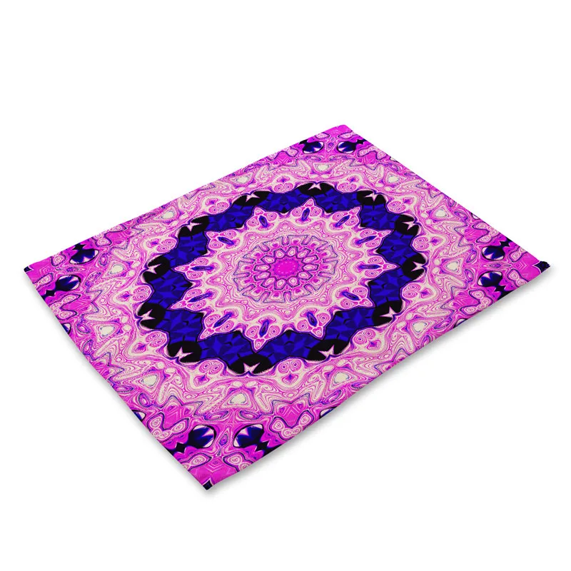 Vertigo Pattern Table Mat Geometric Kitchen Decoration Placemat Napkin For Wedding Dining Accessories Mats | Дом и сад