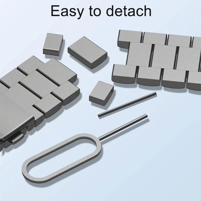 Titanium Strap for Apple Watch Ultra 44mm 42mm 40mm 38mm 45mm Pure Titanium Bracelet for iWatch 7 6 5 4Series Watch Accessories