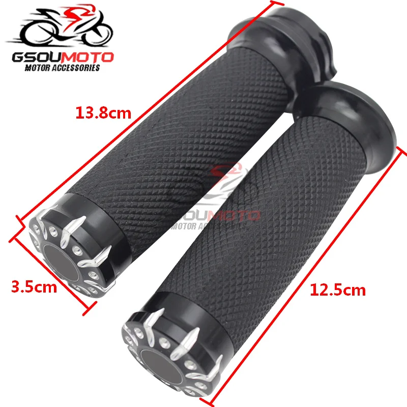 Руль с ручкой 1 дюйм 25 мм для Harley Electra Street Glide Fat Bob Boy Road King Cruiser Bobber Chopper|Ручки