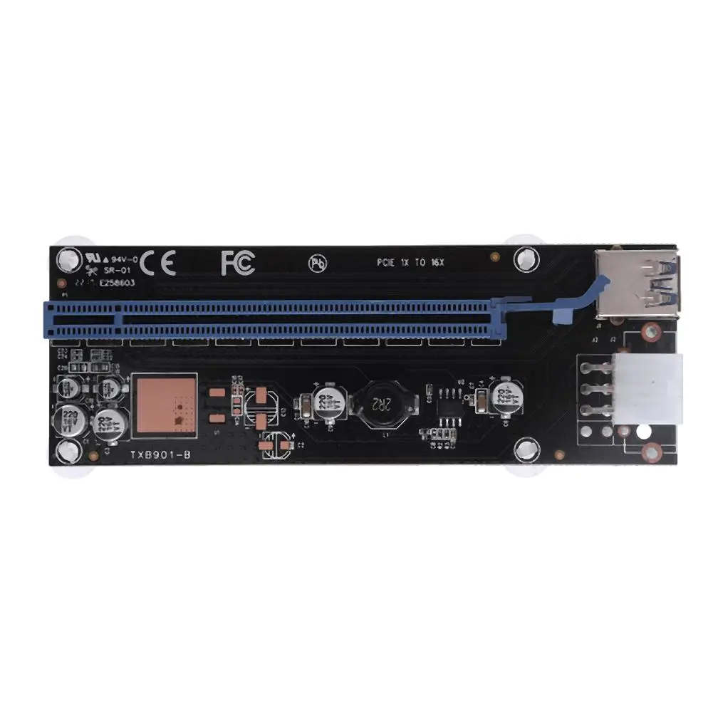 pci e экспресс 1x до 16x райзер карта а