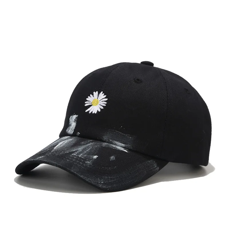 

Summer Outdoor Sports Graffiti baseball Caps Men and women casual Daisy painting snapback Hats casquette Dad hats