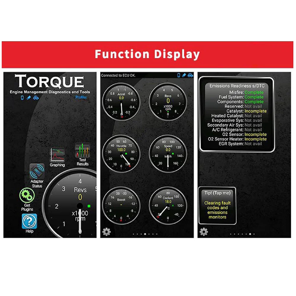 

Onever KW903 ELM327 V1.5 Bluetooth OBD Car Fault Diagnosis Scanner Automotive Car OBD Tool Car Fault Diagnosis Scanner