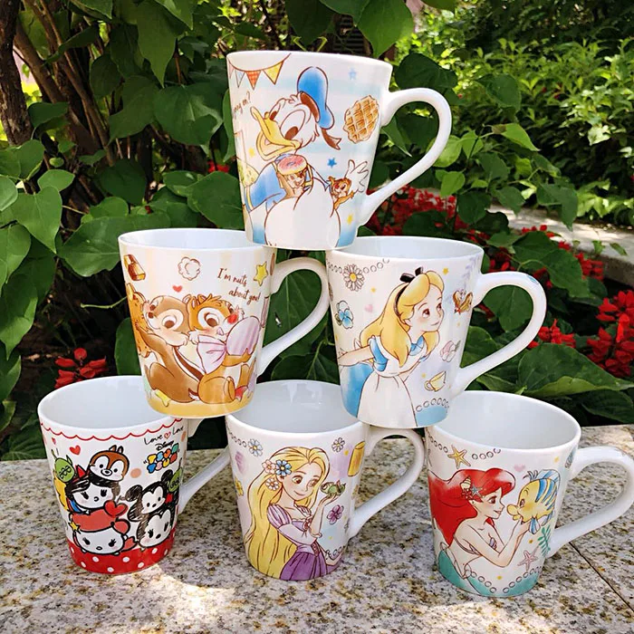 Alice In Wonderland керамическая кружка принцессы Рапунцель с уткой кофейная подарок на