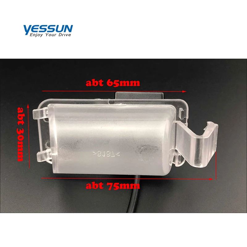 Yessun HD CCD Ночное видение автомобиля зеркало заднего вида резервная камера