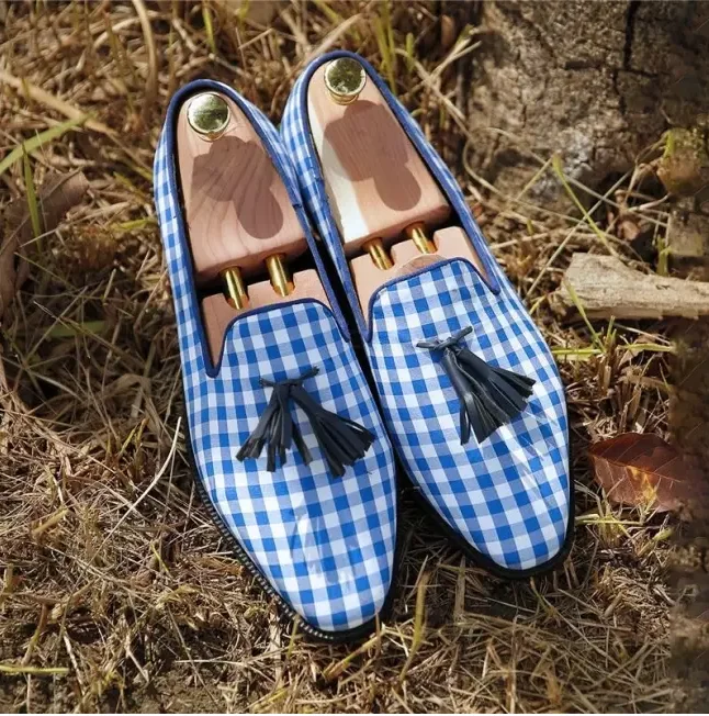 

Hand-mixed Color Cloth Shoes for Men Formal Loafers Casual Shoes for Men New Style Light Shoes HA202