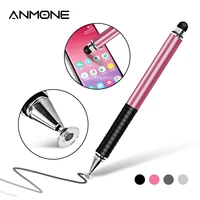 anmone 2 in 1 universal touch screen pen for phone capacitive tablet stylus pen for mobile phone stylus drawing tablet pens