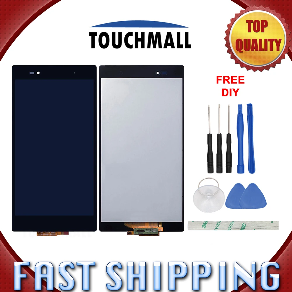 Новый ЖК дисплей + Замена сенсорного экрана для sony Xperia Z Ultra XL39h XL39 C6802 C6806 C6843 C6833