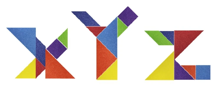 Новинка 9 мм фетровая ткань Tangram Pantern ручной работы дизайнерский Сделай Сам креативный интересный Фотофон для стен