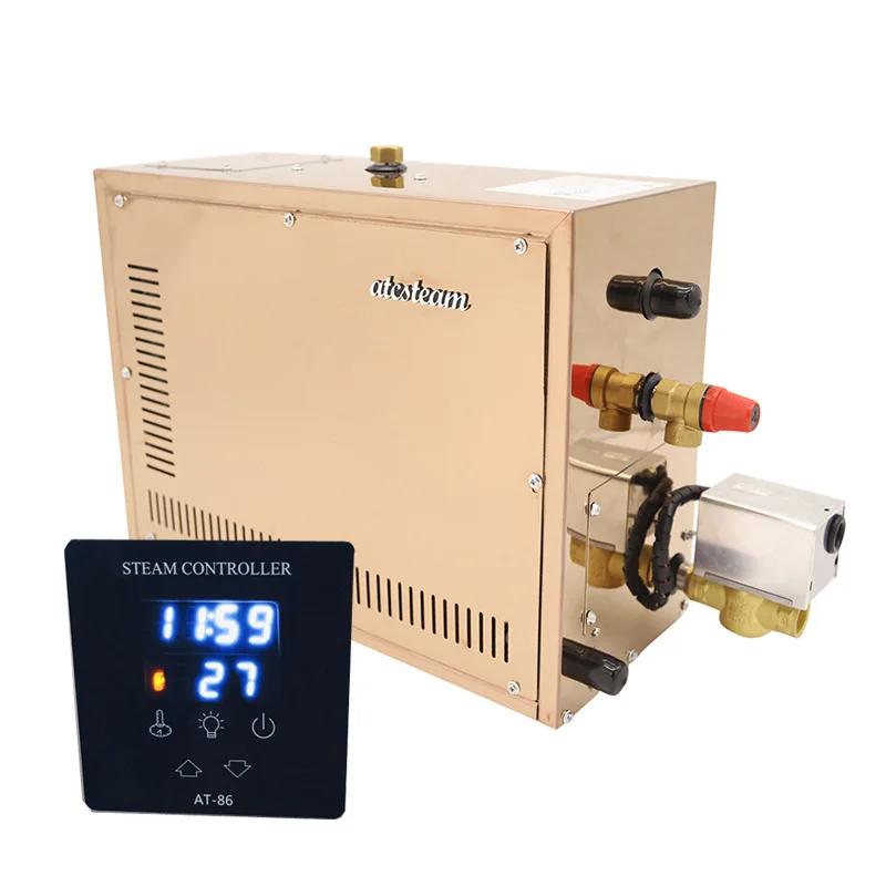 Новый парогенератор из нержавеющей стали для сауны Паровая банная машина дома