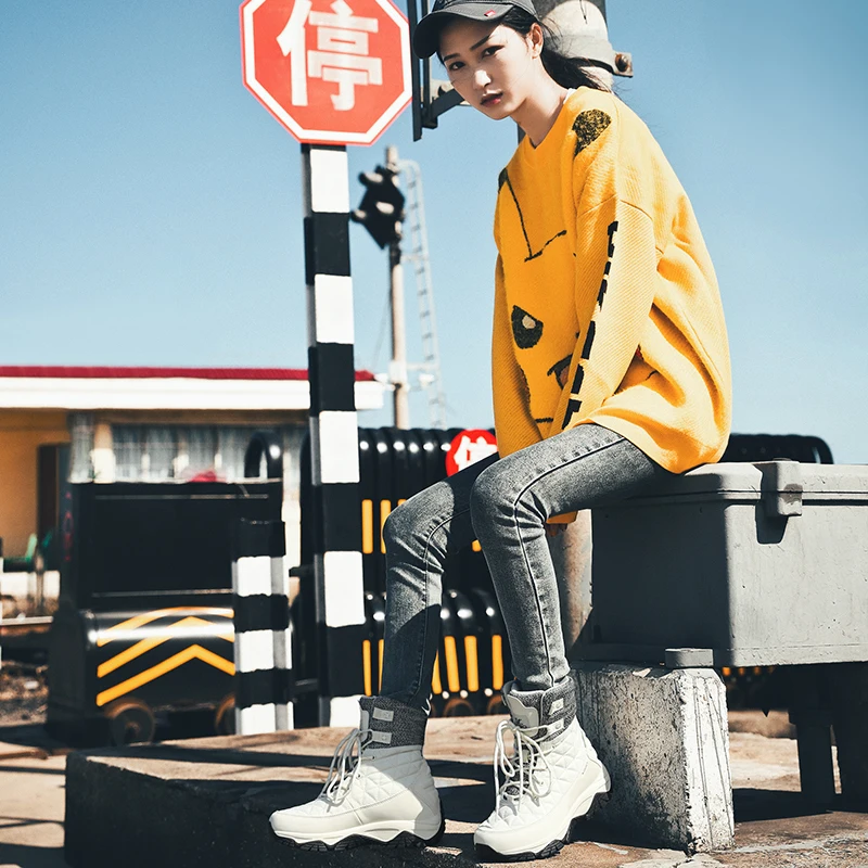 Новинка 2019 зимняя уличная спортивная обувь для мужчин нескользящая Мужская