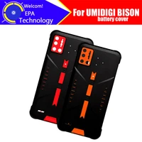 6 3 inch umidigi bison battery cover 100 original new durable back case mobile phone accessory for umidigi bison