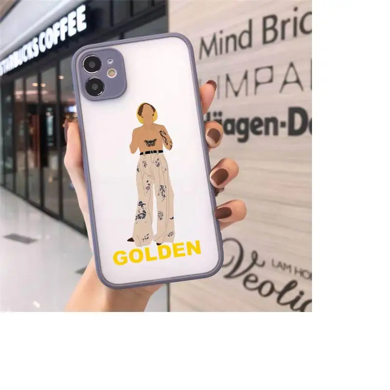 

Harry Styles Phone Cases matte transparent For gray iPhone 7 8 x xs xr 11 12 pro plus max mini Clear Funda