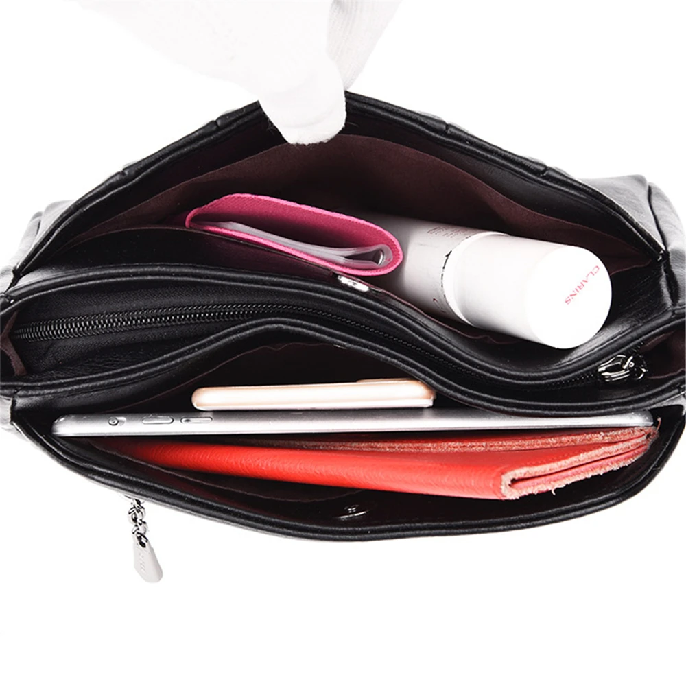 Новые женские сумки-мессенджеры Feminina Bolsa роскошные кожаные сумки женские сумки дизайнерские Sac основная Женская Повседневная сумка на плечо