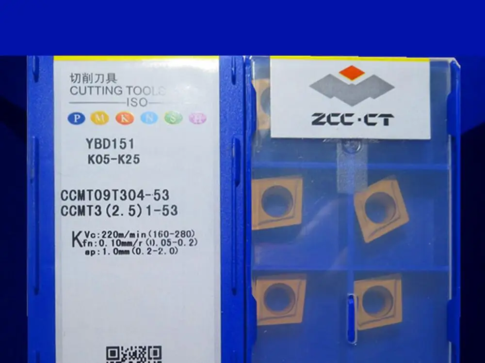 

CCMT09T304-53 YBD151 caribde inserts 10PCS