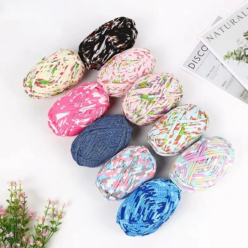 100 г Футболка Вязание крупной пряжи хлопчатобумажная ткань пряжа для вязания