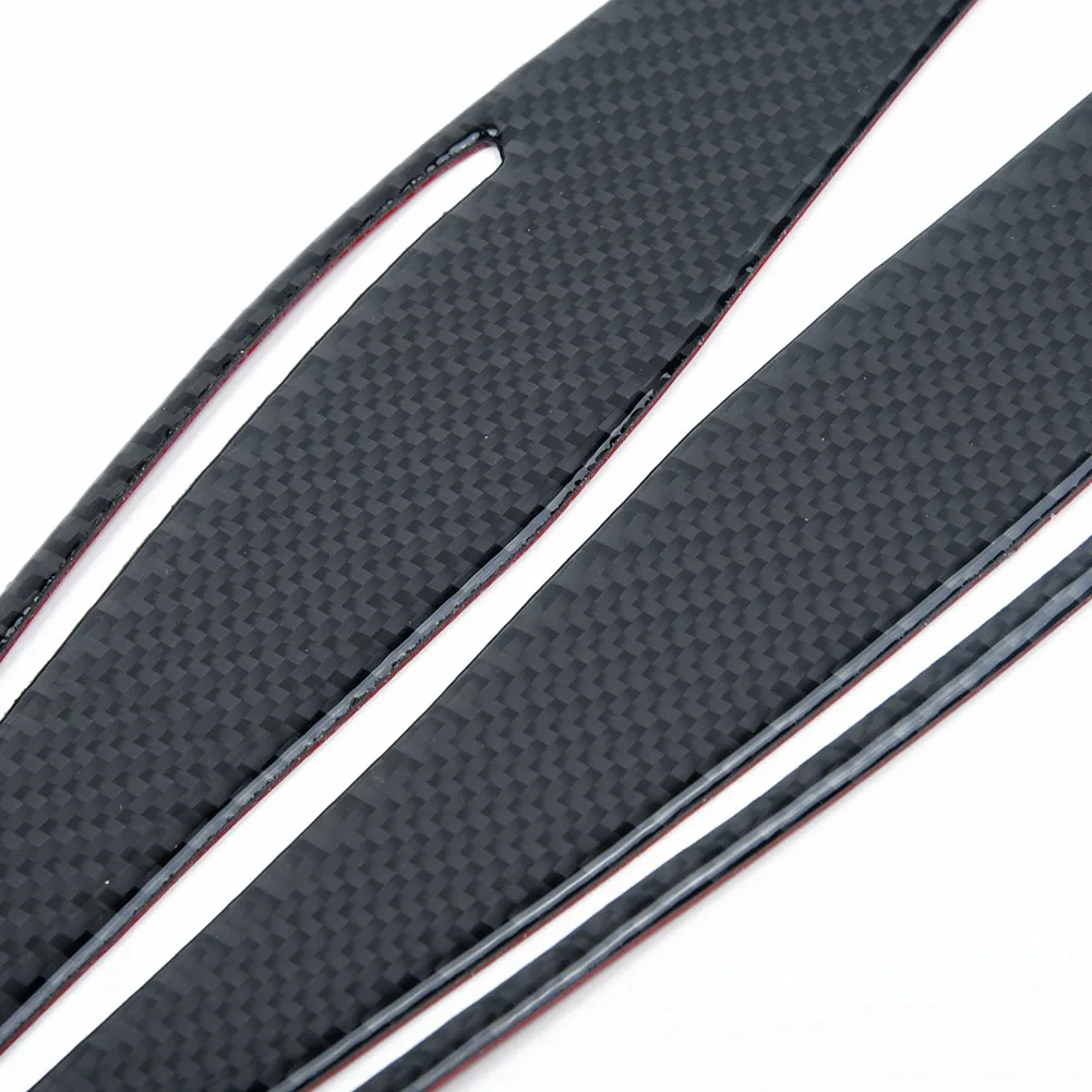 Не требуется бурение фар Крышка для век наклейка наружное углеродное волокно BMW