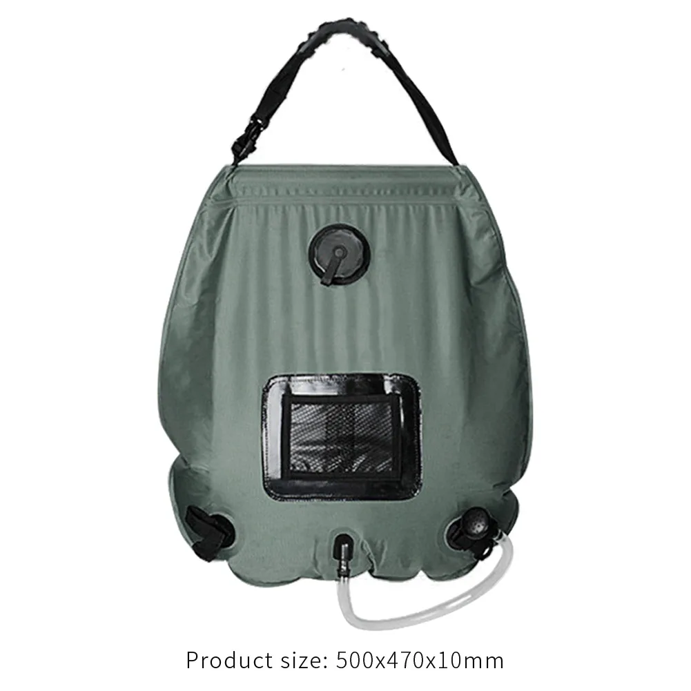 

Heated Shower Bath Bag 20L Solar Outdoor Camping Hiking Travel PVC Water Bag for Family Outdoor Camping Accessories