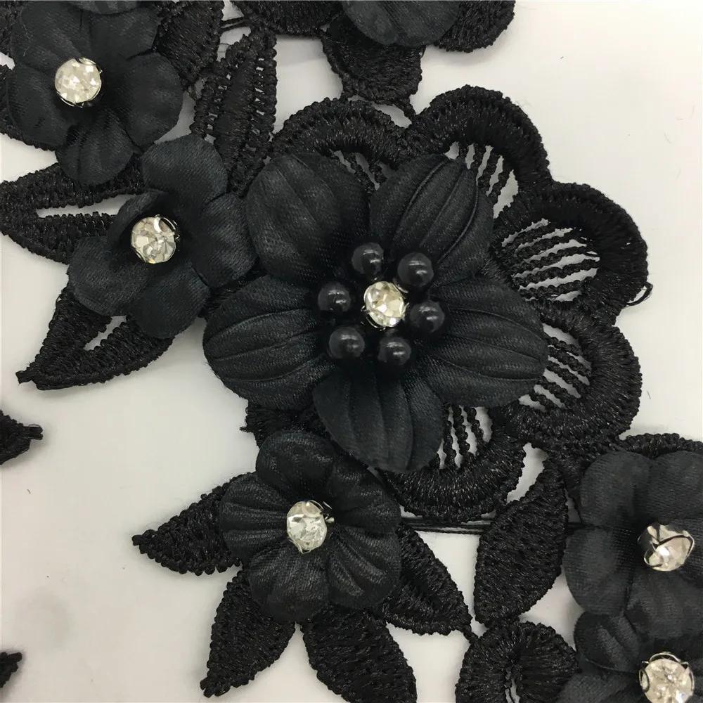 Новое поступление кружевной воротник с вышивкой сделай сам кружевная ткань