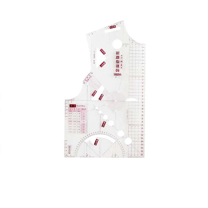 Новинка 1:3 модная линейка для дизайна ткани шаблон рисования школьников и