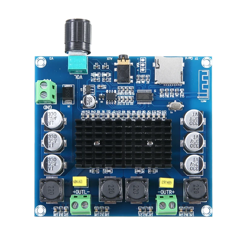 Цифровая плата усилителя bluetooth 5 0 TDA7498 двухканальный стерео усилитель высокой