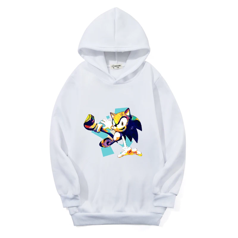 

Детский весенне-осенний разноцветный красный Ежик с мультяшным 3D-принтом, 2021