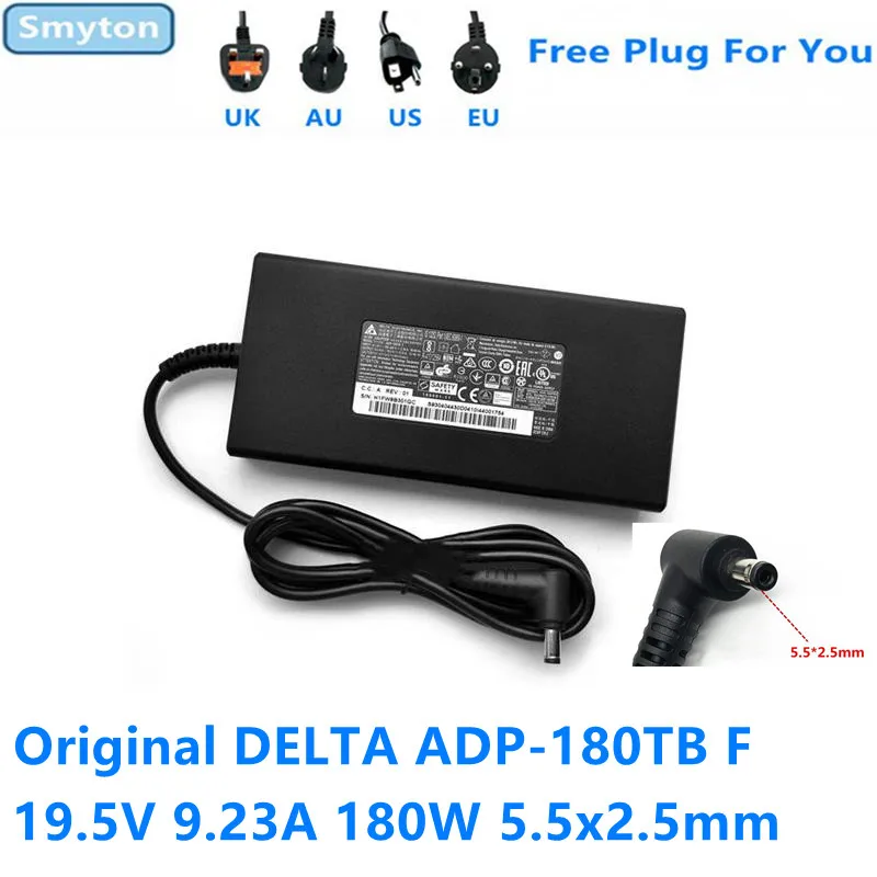 Оригинальный адаптер переменного тока Delta 19 5 в 180 а Вт для ноутбука MSI GE62 GS65 GS73 WS63VR