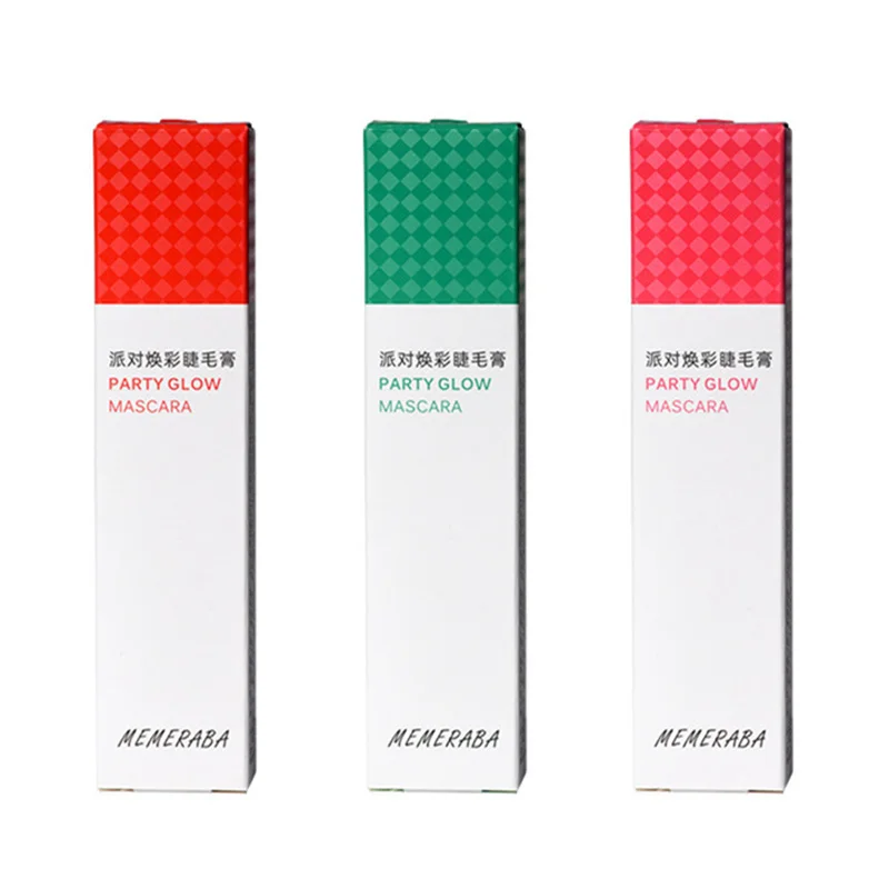 

3 Colors Mascara Female Waterproof Long Roll Warps No Smudging Mascara Cosmetic