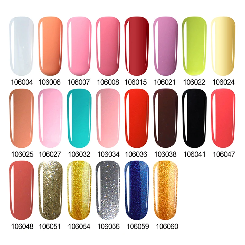 LAKIMU новинка полицветная ручка блестящий гель для ногтей гибрида 35 цветов легкое